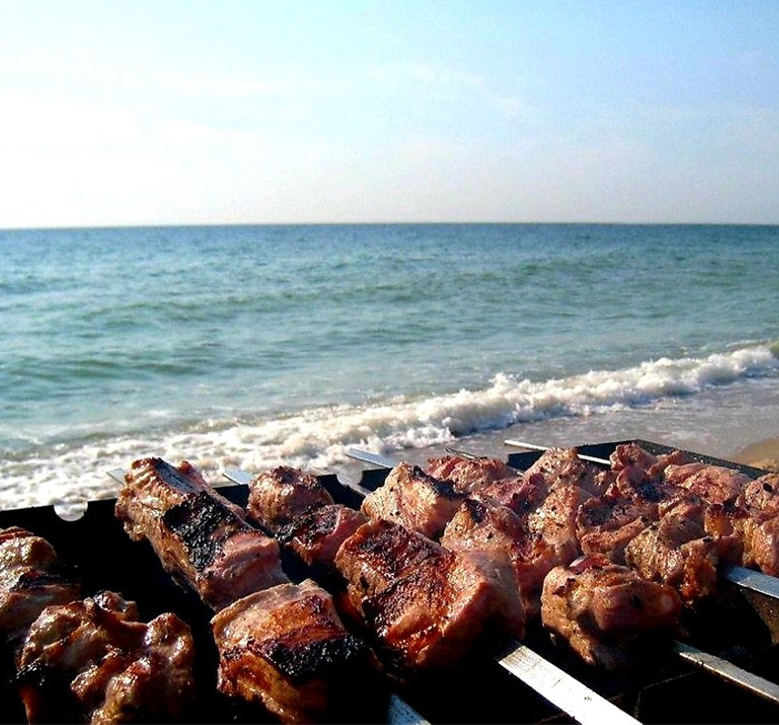 Roštilj na plaži